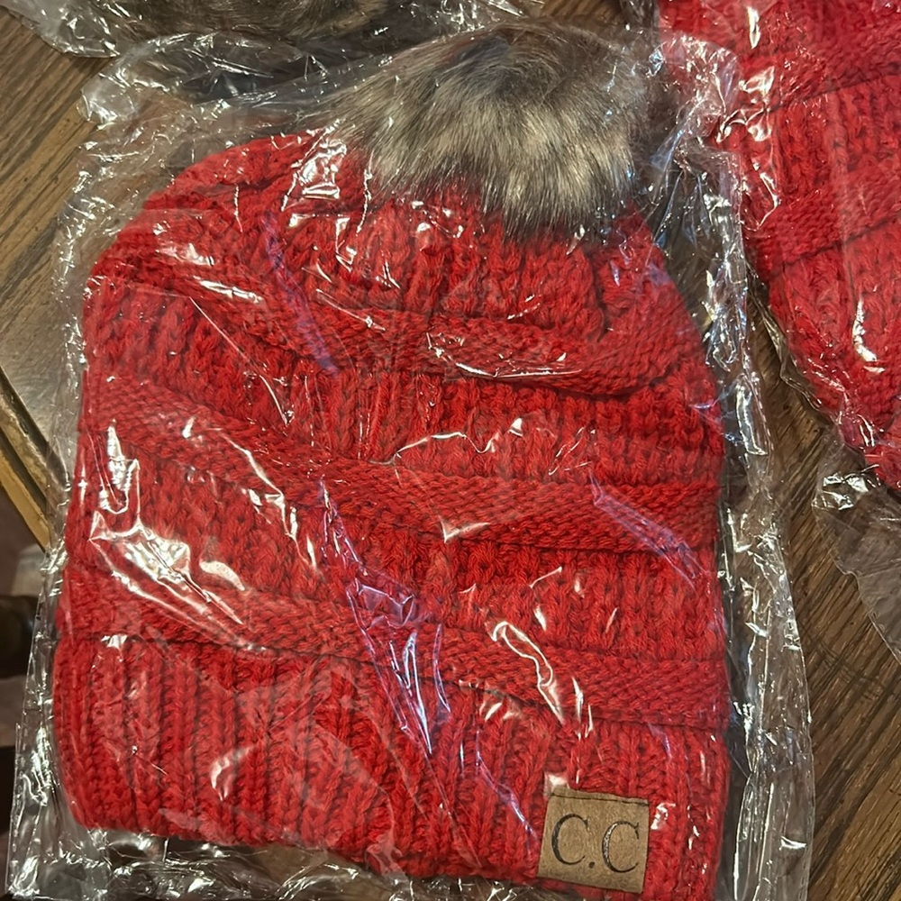 Red Country Club Beanies